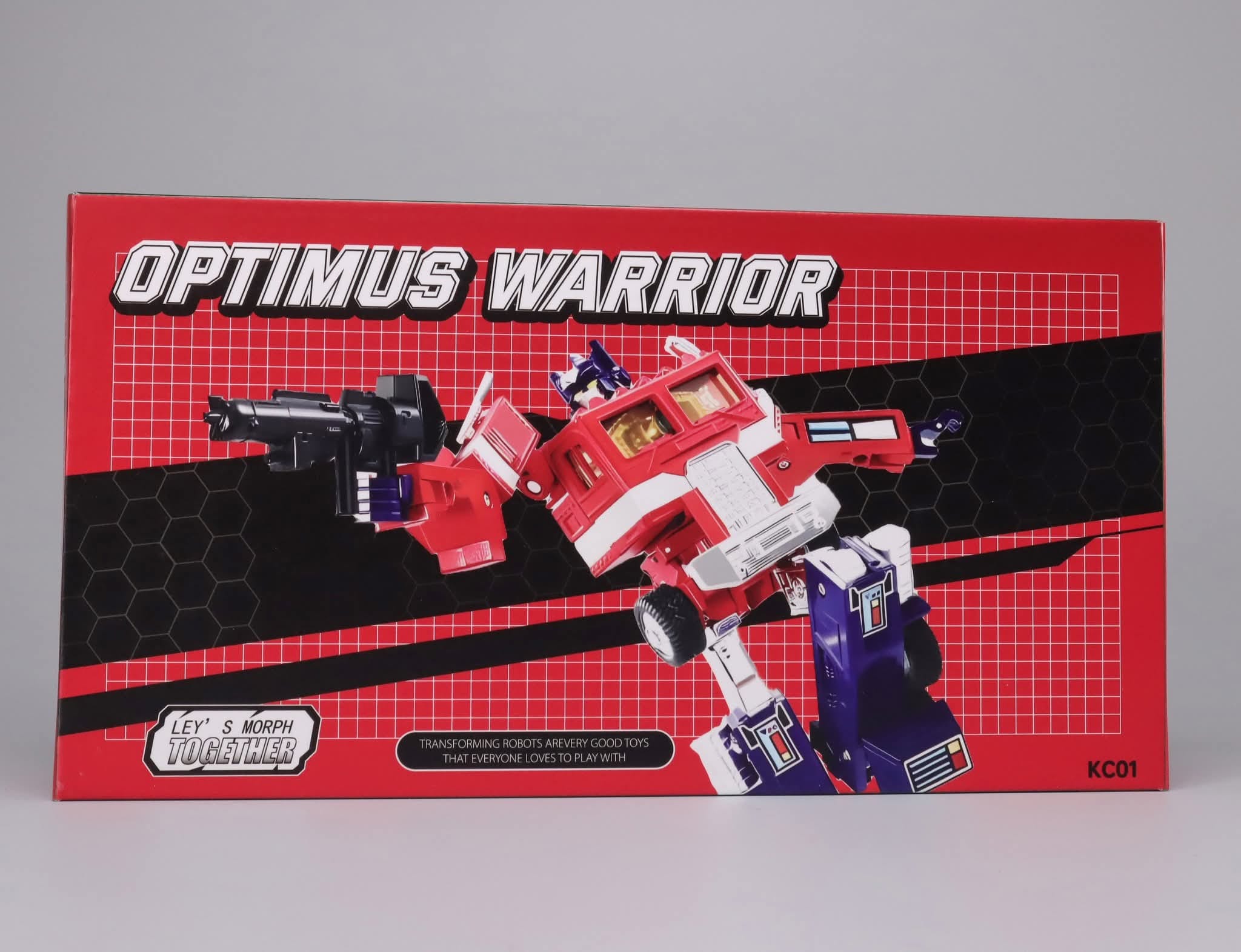 Daily Prime - Ley's Morph Together KC01 Optimus Warrior KO
